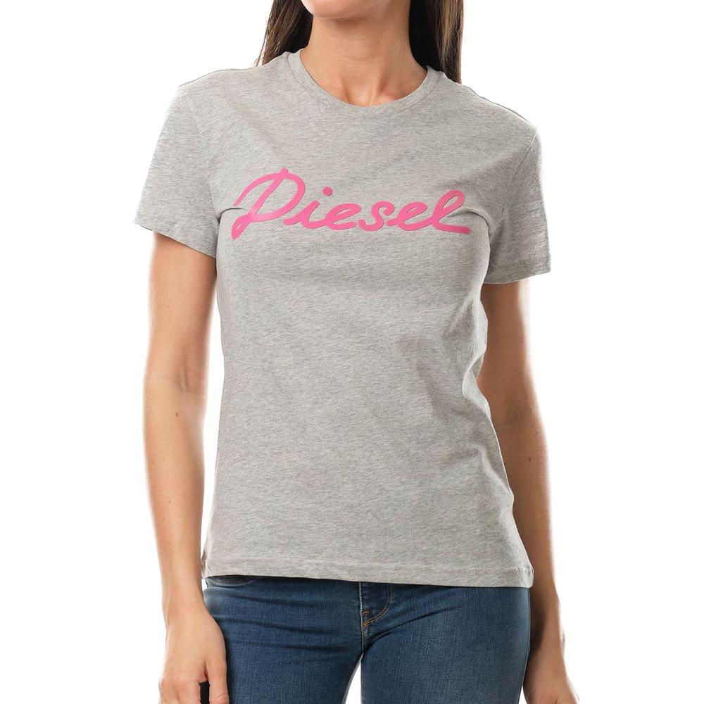 T-shirt gris Femme Diesel Sully pas cher