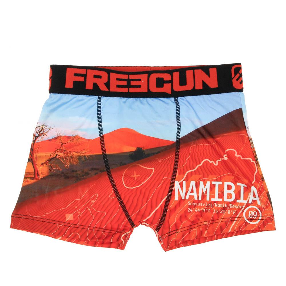 Boxer Noir/Rouge à Imprimés Garçon Freegun Sos pas cher