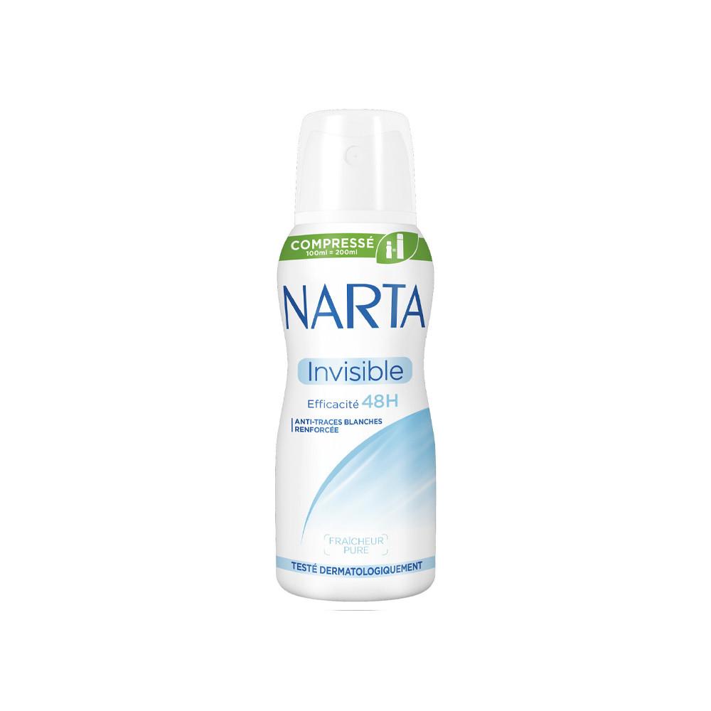 Déodorant Invisible Narta 100ml pas cher