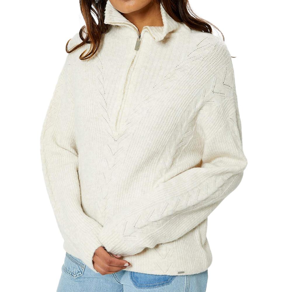 Pull Blanc Femme Kaporal Janis pas cher