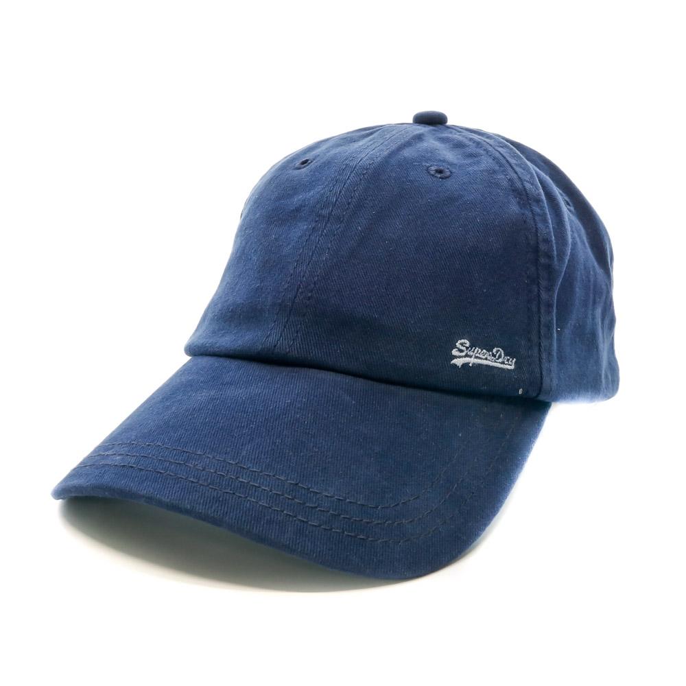 Casquette Bleu Foncé Homme Superdry Vintage pas cher