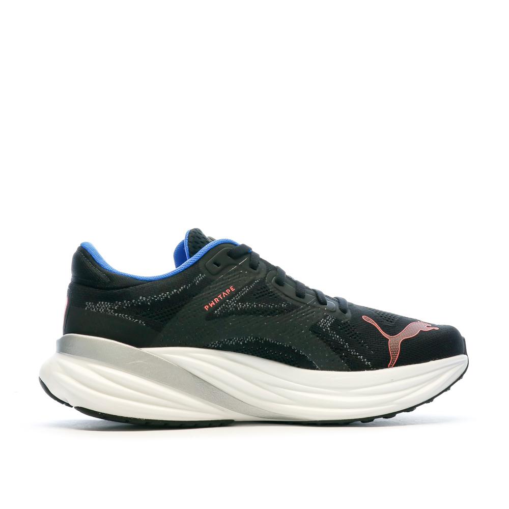 Chaussures de running Noir/Rouge/Grise Homme Puma Magnify Nitro vue 2