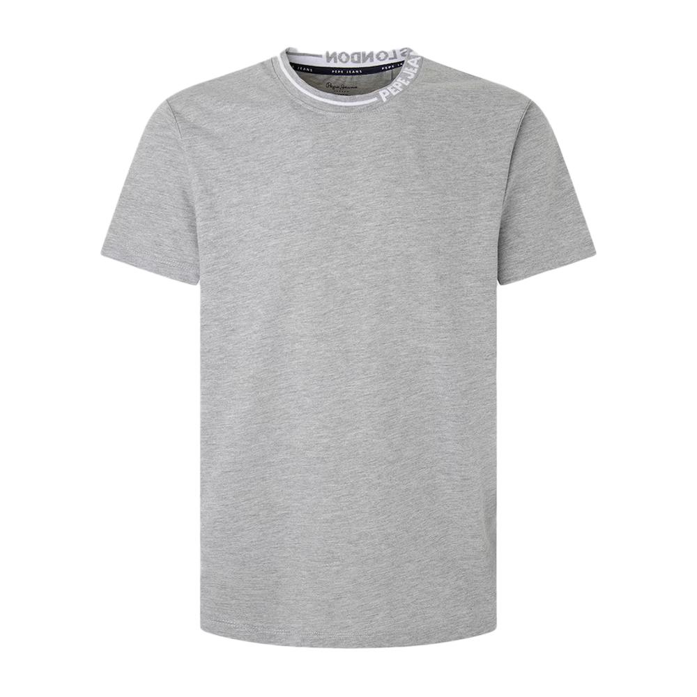 T-shirt Gris Homme Pepe jeans Warian PM509117 pas cher