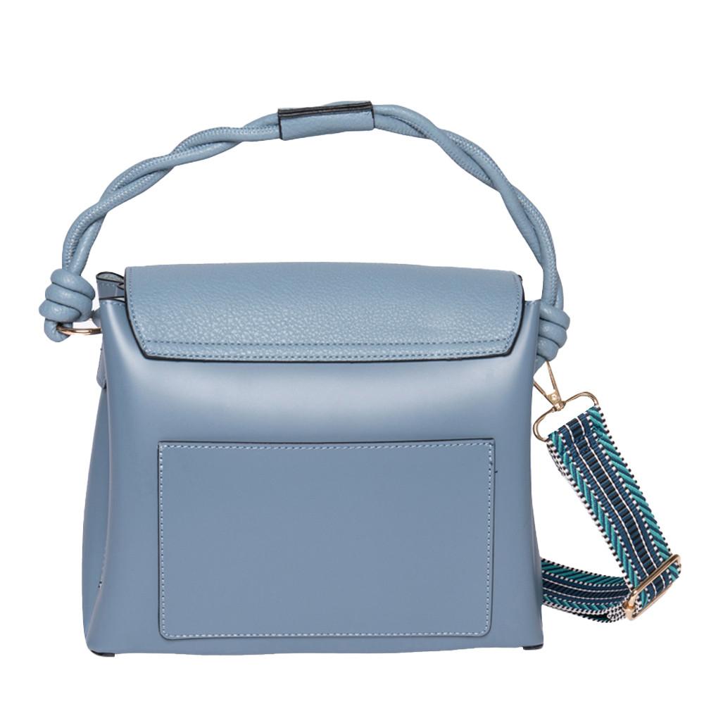 Sac Bandoulière Bleu Femme Manoukian Mona vue 2