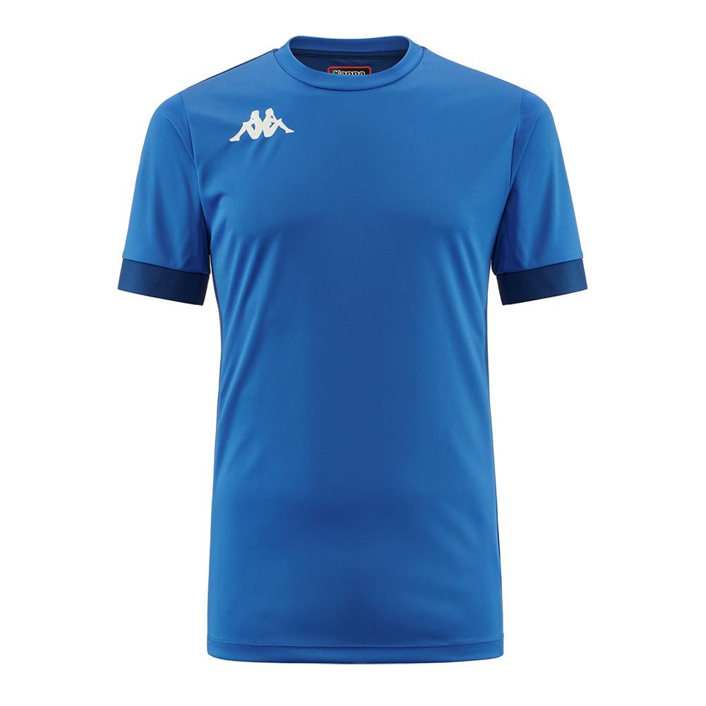 Maillot D'entrainement Bleu Homme Kappa Dervio pas cher