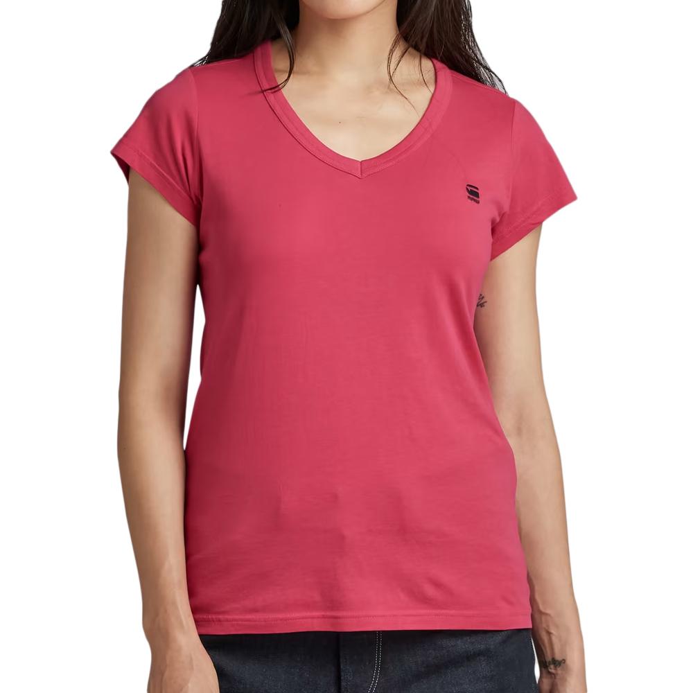 T-shirt Rose Femme G-Star Raw Eyben D21314 pas cher