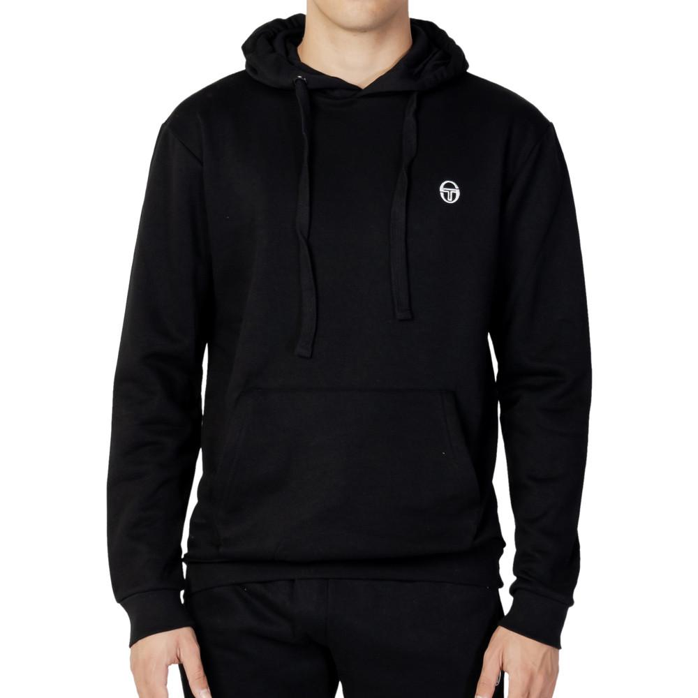 Sweat Noir Homme Sergio Tacchini Iconic pas cher