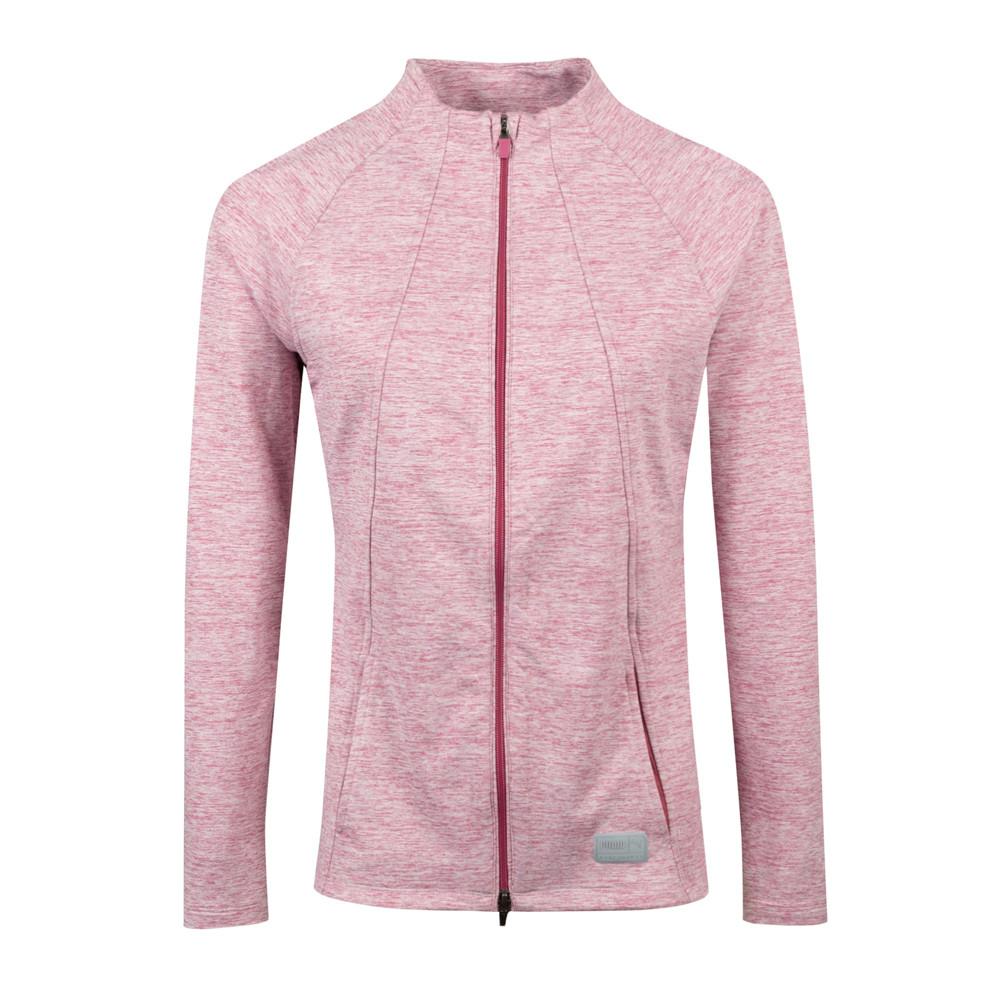 Veste Rose Femme Puma Cloudspun Warm Up Golf pas cher