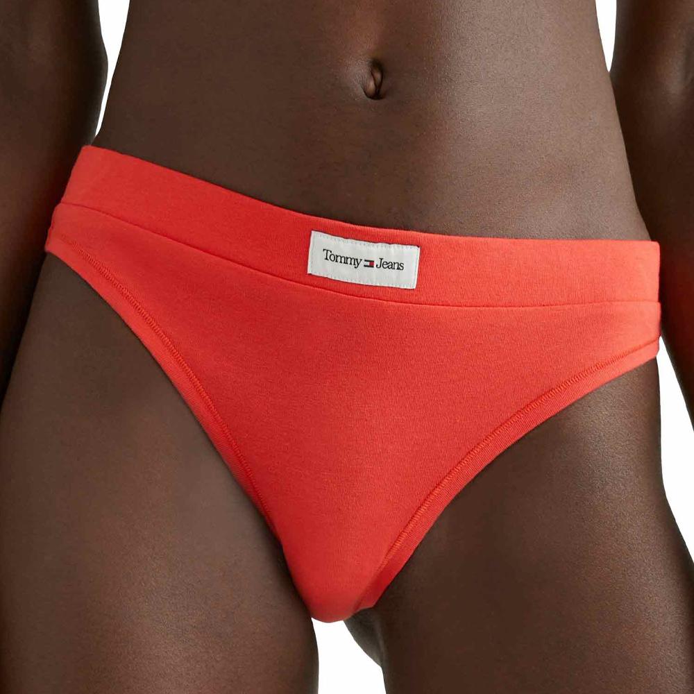 String Orange Femme Tommy Hilfiger UW0UW0386 pas cher