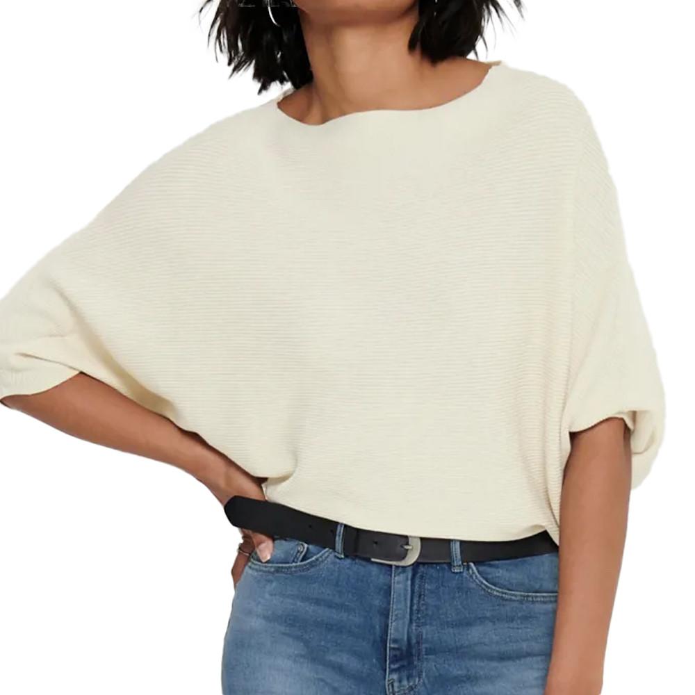 Pull écru Femme JDY Batsleeve pas cher