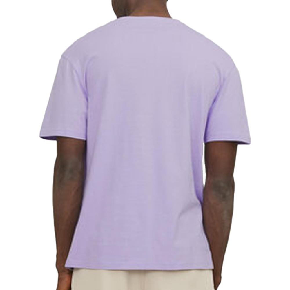 T-shirt Violet Homme Jack & Jones Estar vue 2