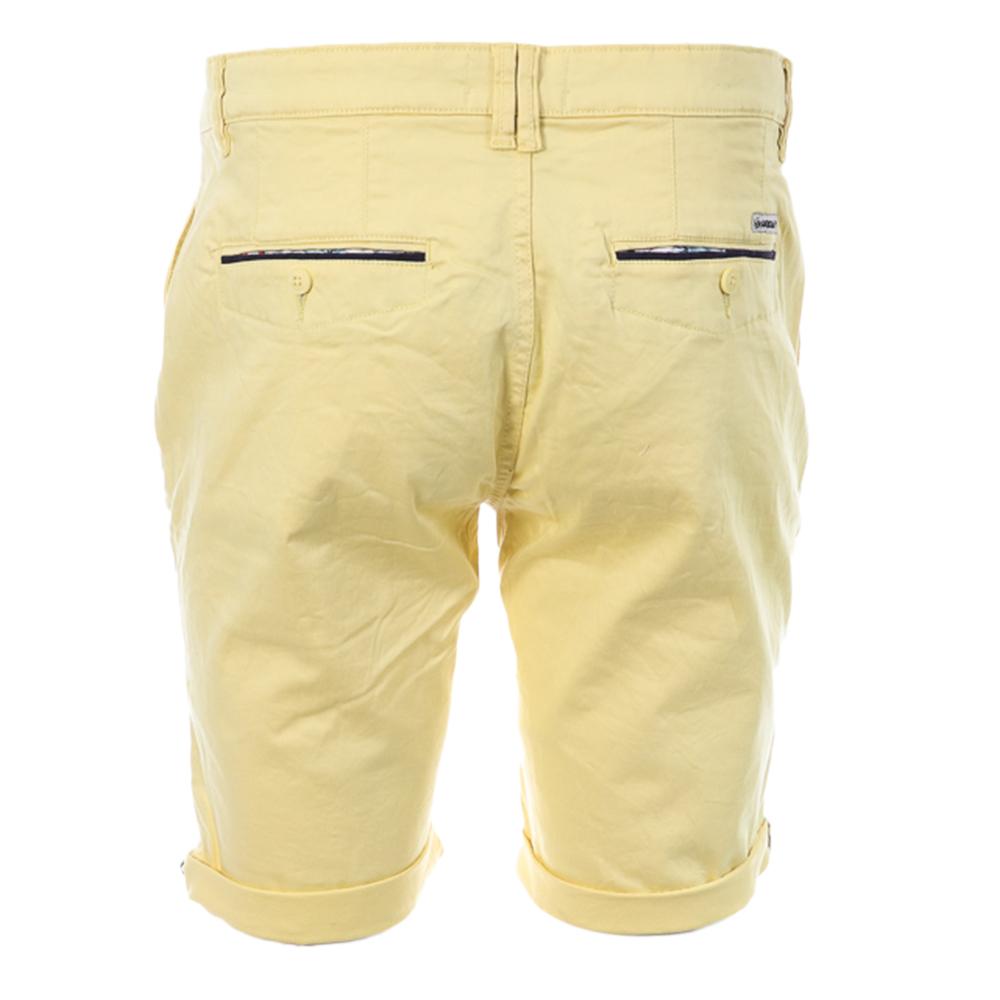 Short Jaune Fluo Homme American People Most vue 2