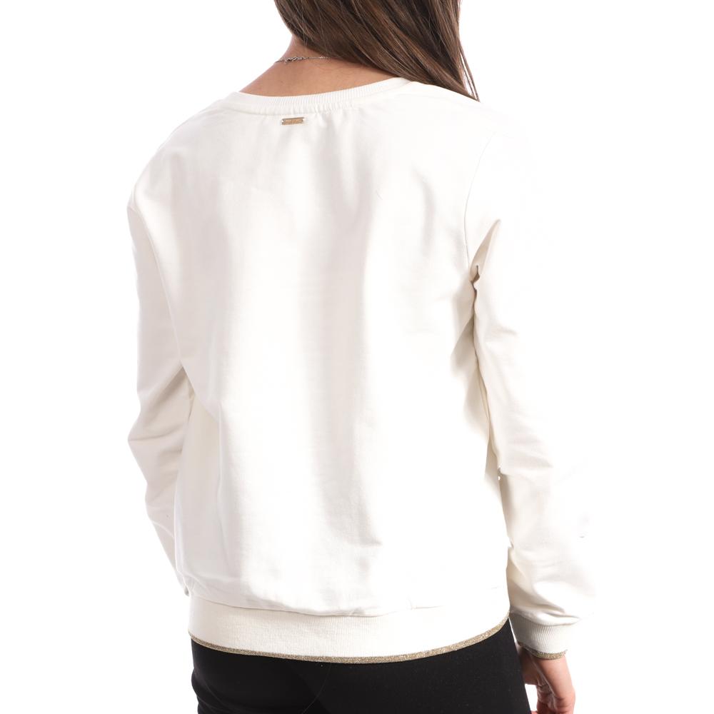 Sweat Blanc Femme Les Tropéziennes Maddie vue 2