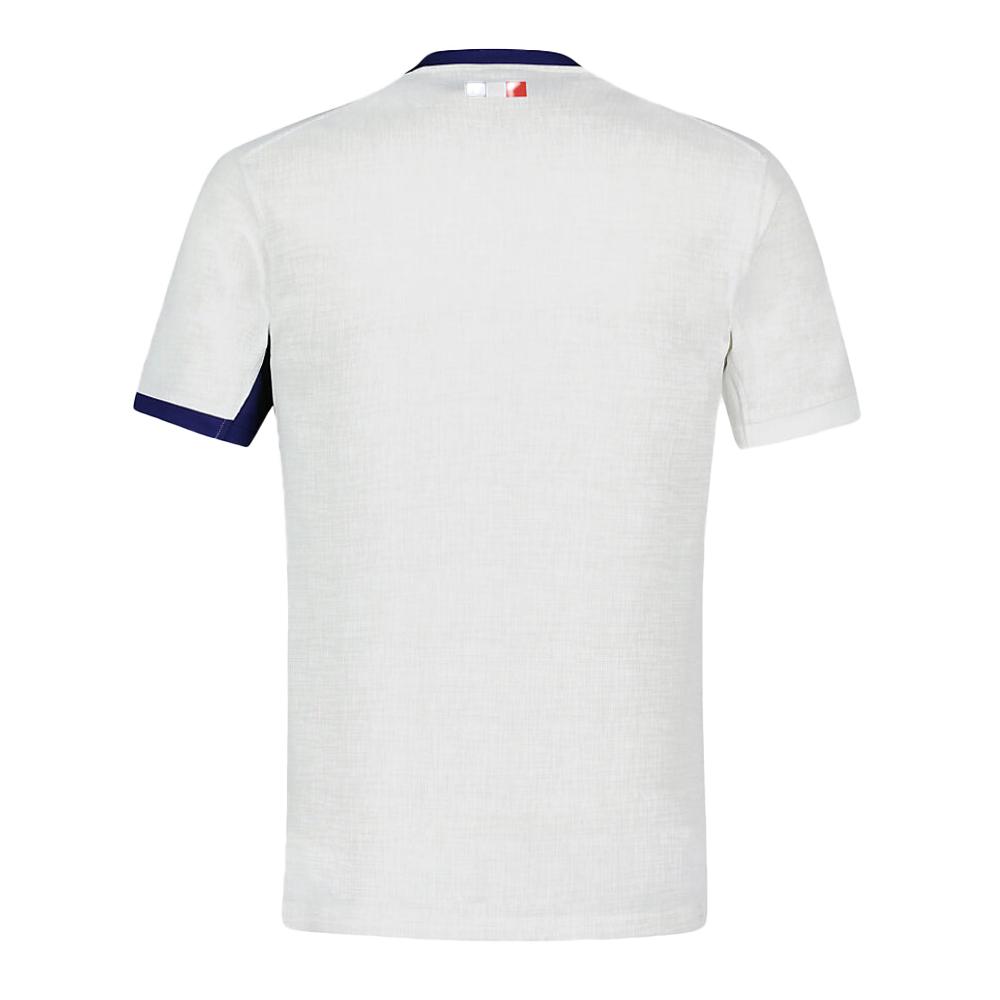 France Maillot de rugby Blanc Replica Homme Le Coq Sportif 23/24 vue 2