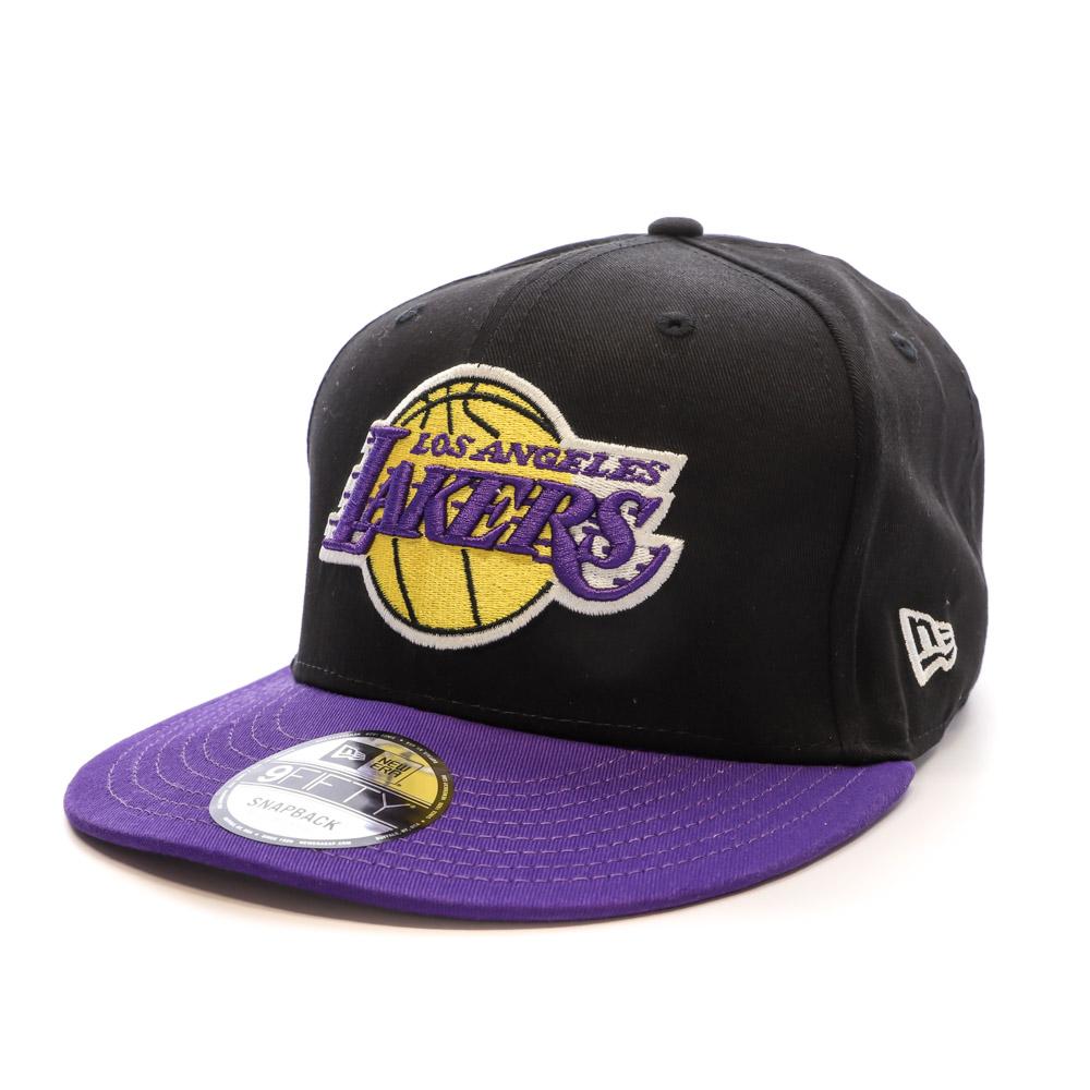 Casquette Noire/Violette Homme New Era Loslak pas cher