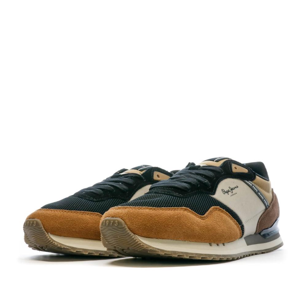 Baskets Noir/Marron Homme Pepe jeans London Forest vue 6