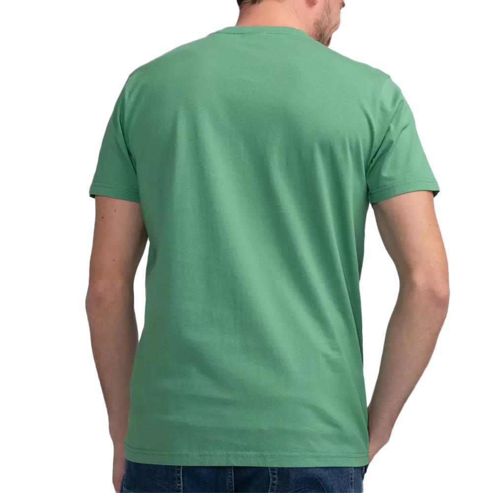 T-shirt Vert Homme Petrol Industries TSR002 vue 2