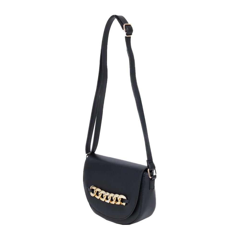 Sac bandoulière Noir Femme Manoukian Daisy vue 3