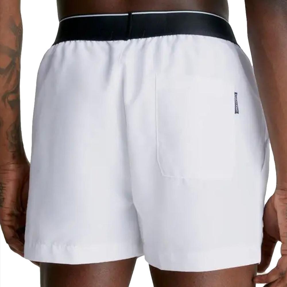 Short de bain Blanc Homme Calvin Klein KM0KM00860 vue 2