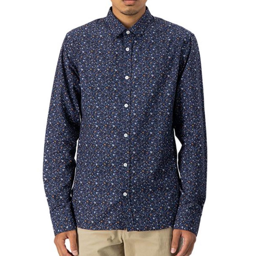 Chemise à motifs Marine Homme Teddy Smith Carton pas cher