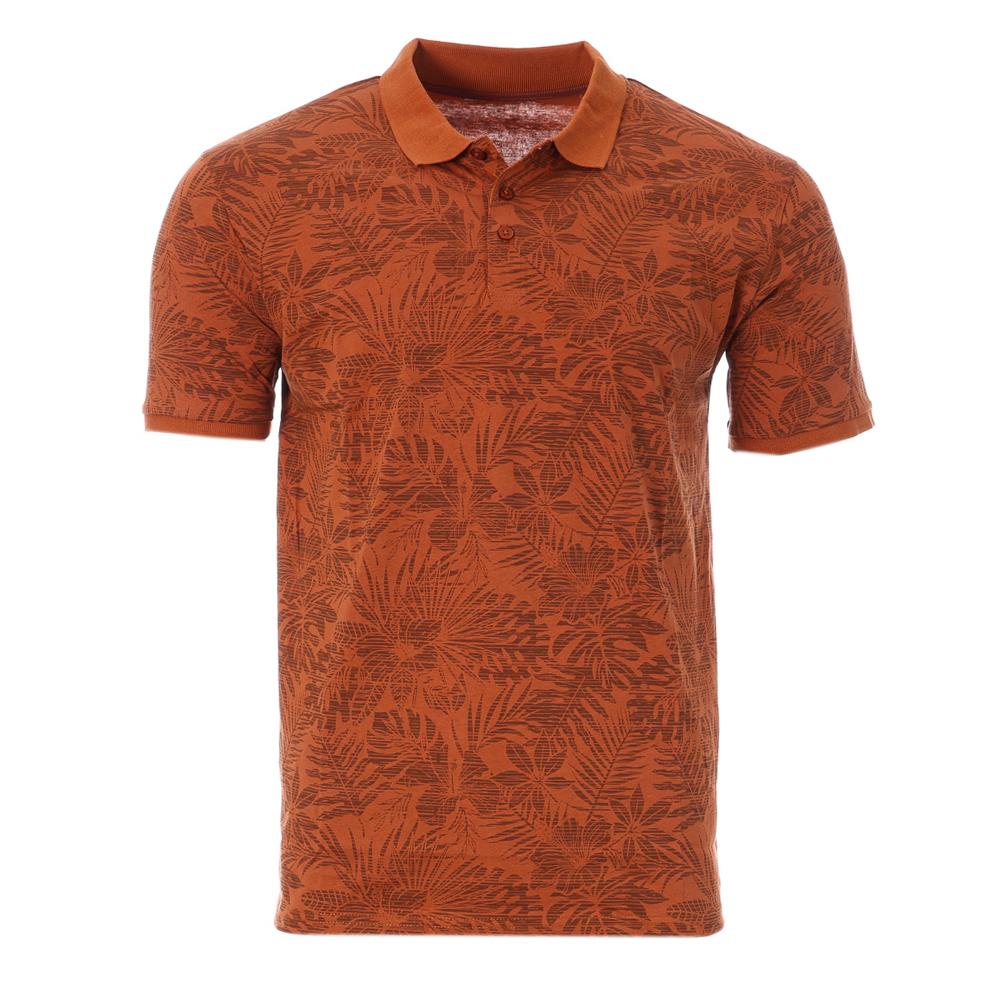 Polo Orange Homme RMS26 Tropical Fondu pas cher