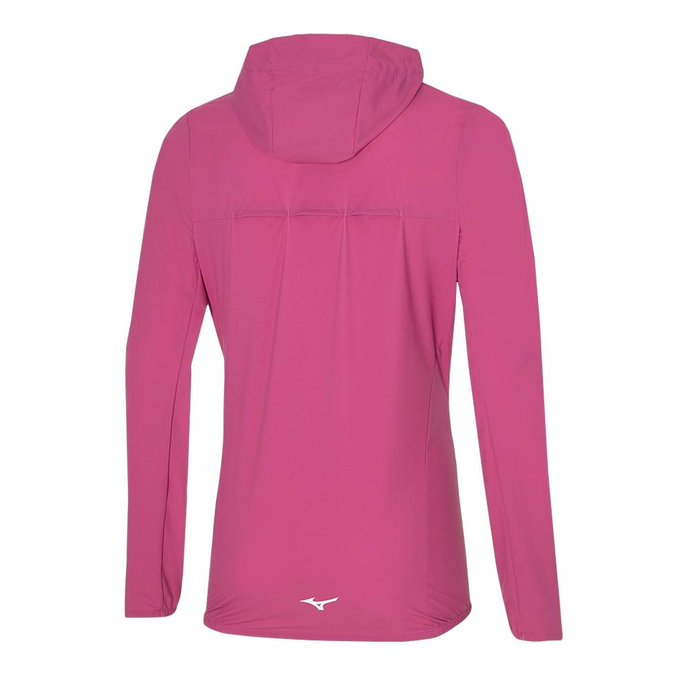 Veste Coupe-Vent Mauve Femme MizunoJ2GE2700 vue 2