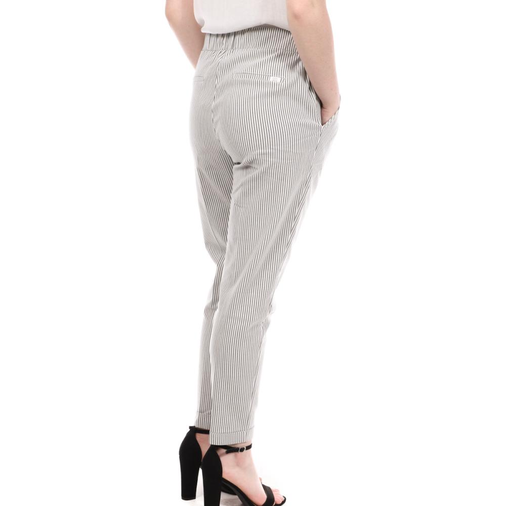 Pantalon à rayures Blanc/Gris Femme Teddy Smith Jogo vue 2