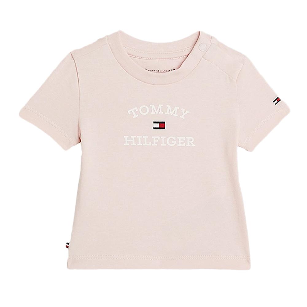 T-shirt Rose Fille Tommy Hilfiger Baby pas cher