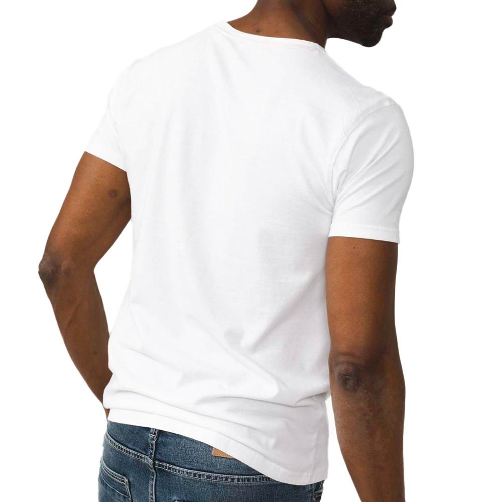 T-shirt Blanc Homme Deeluxe Tellony vue 2