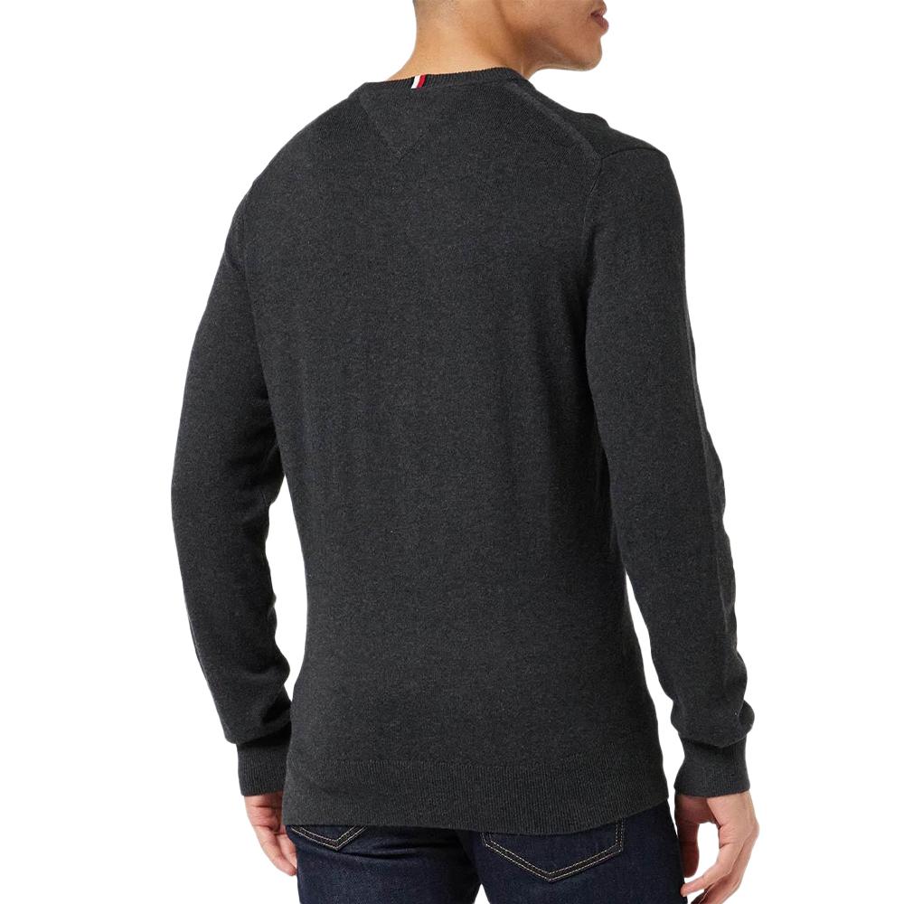 Pull Gris Homme Tommy HilfigerPima vue 2