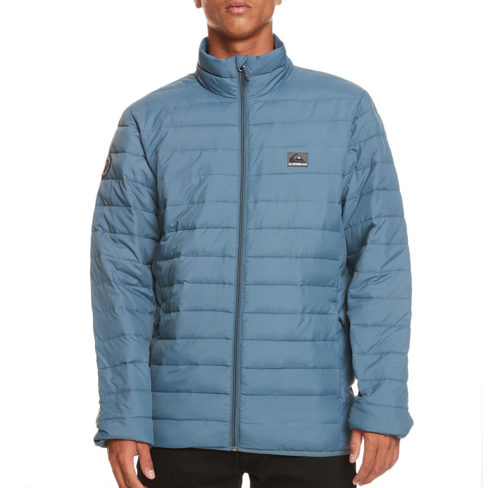 Doudoune Bleu Homme Quiksilver Scaly pas cher