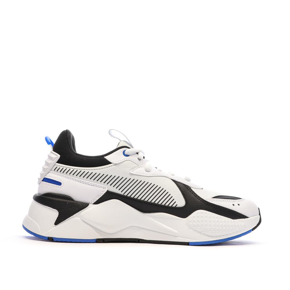 Baskets Blanches/Noires/Bleu Homme Puma Rs-x Games vue 2