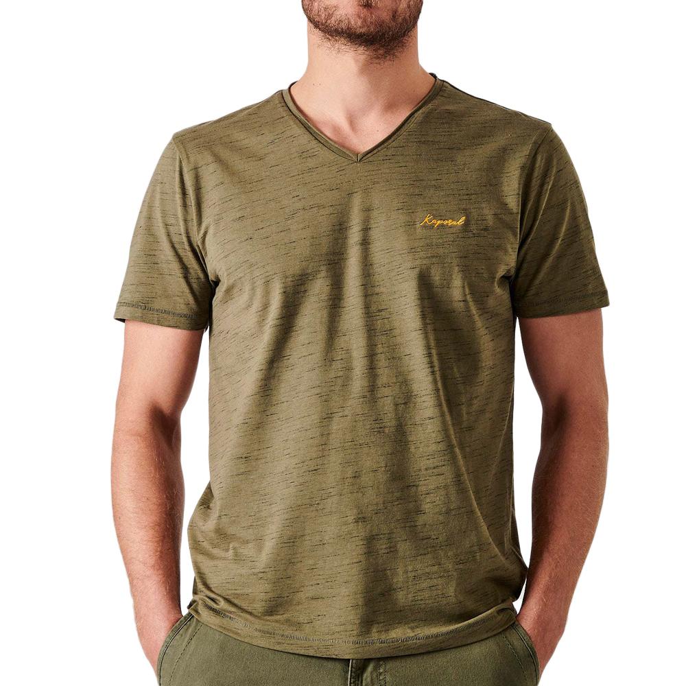 T-Shirt Kaki Homme Kaporal NETERE pas cher