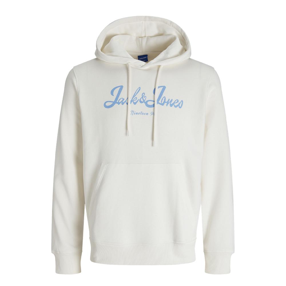 Sweat à Capuche Blanc Homme Jack & Jones Jortime pas cher