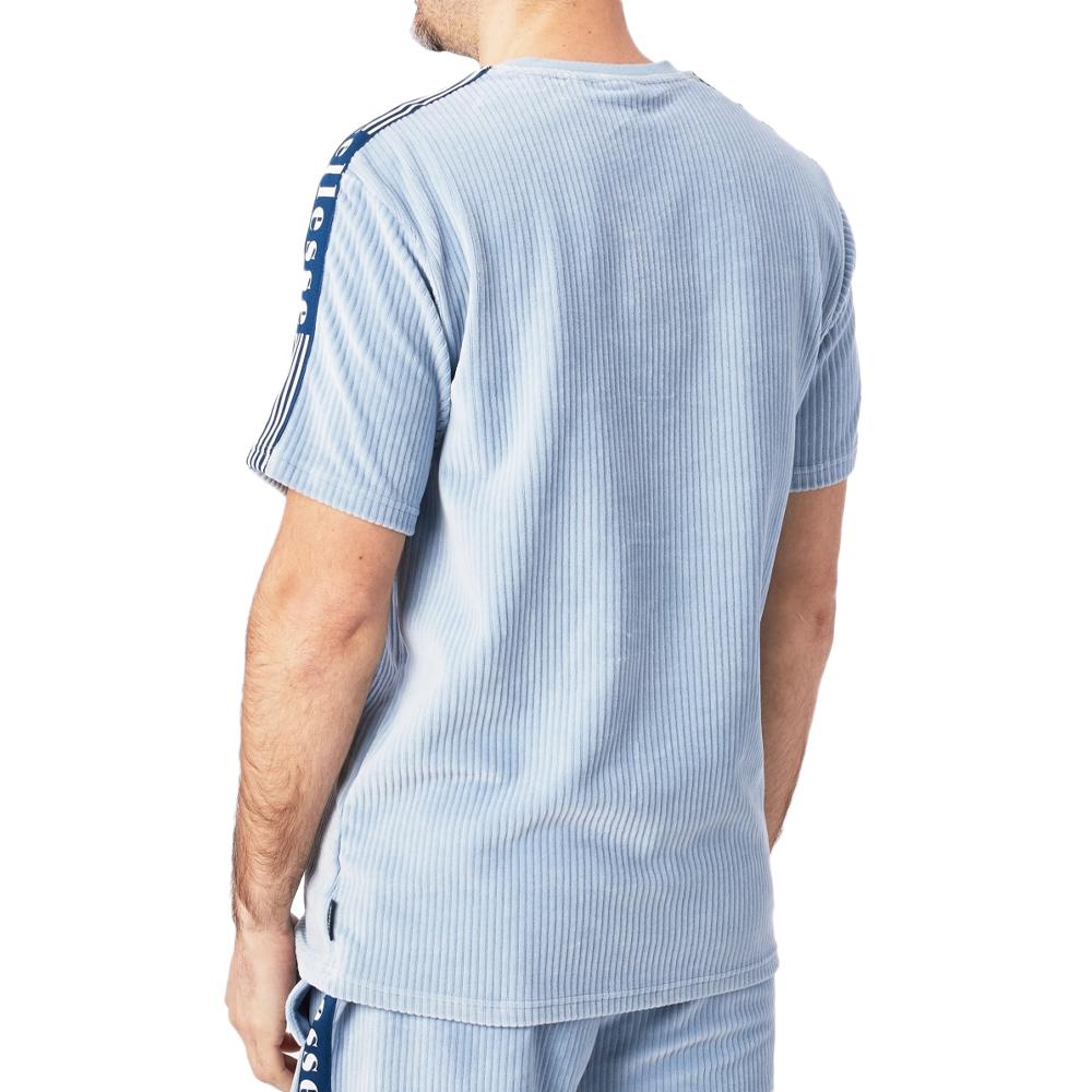 T-shirt Bleu Homme Ellesse Madori vue 2