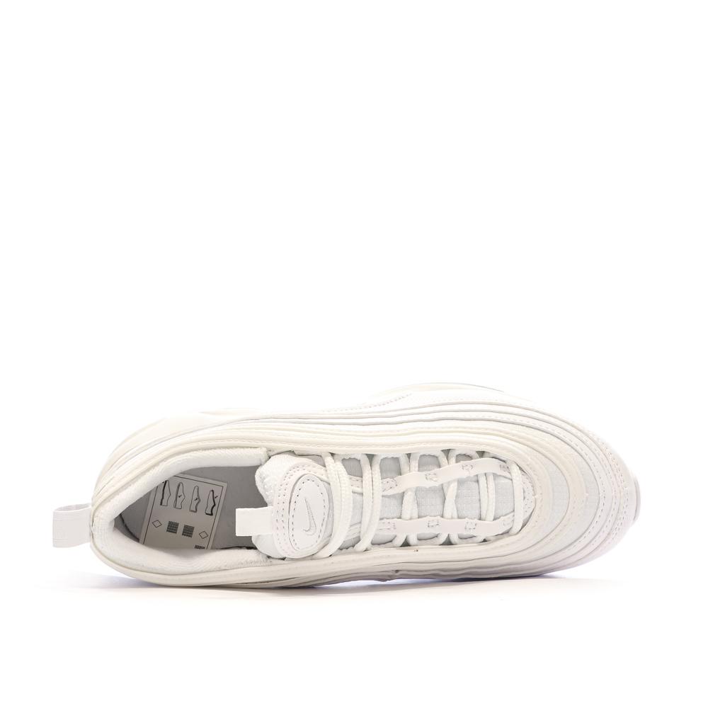 Baskets Blanc Garçon Nike Air Max 97 vue 4