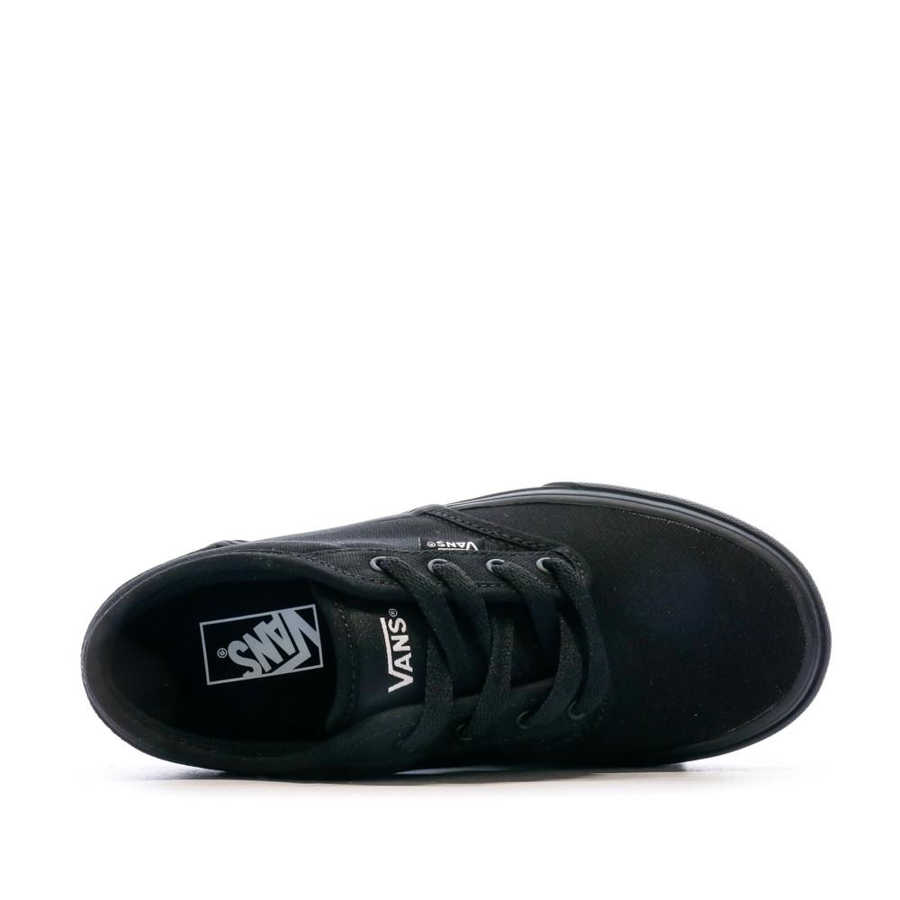 Baskets Noires Garçon Vans Atwood vue 4