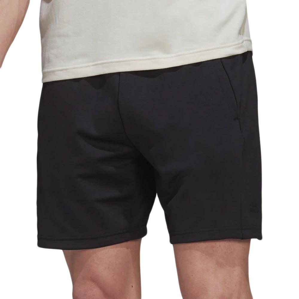 Short de Fitness Noir Homme Adidas Yoga pas cher