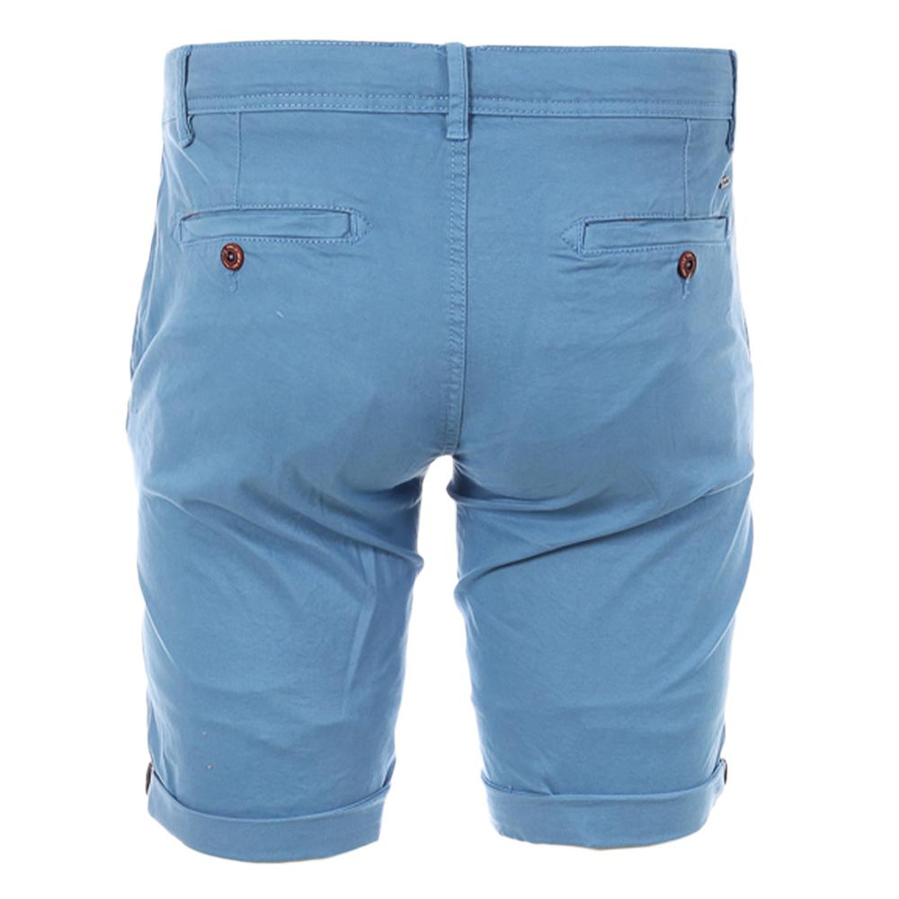 Short Turquoise Homme RMS26 Chino vue 2