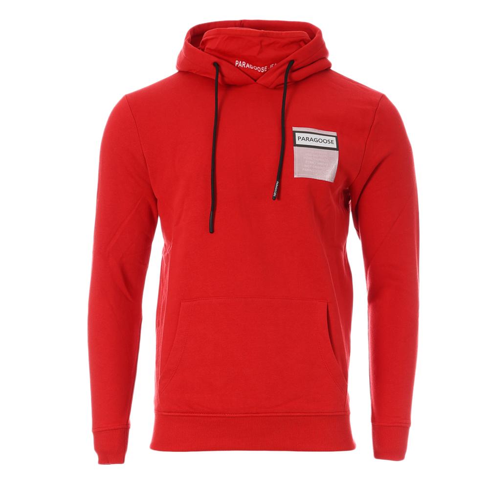 Sweat Rouge Homme Paragoose URUS pas cher