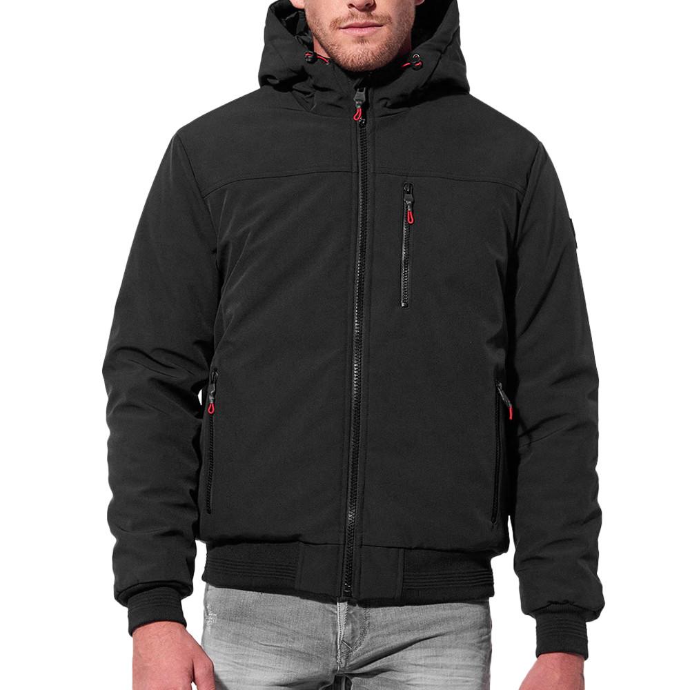 Blouson Noir Homme Kaporal Bayo pas cher