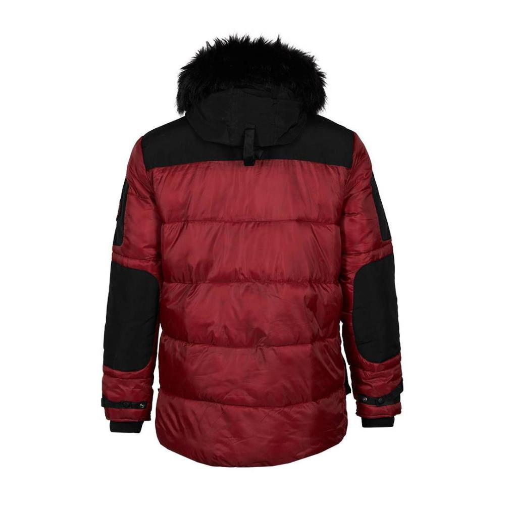 Parka Rouge Homme Hite Couture Nikador vue 2