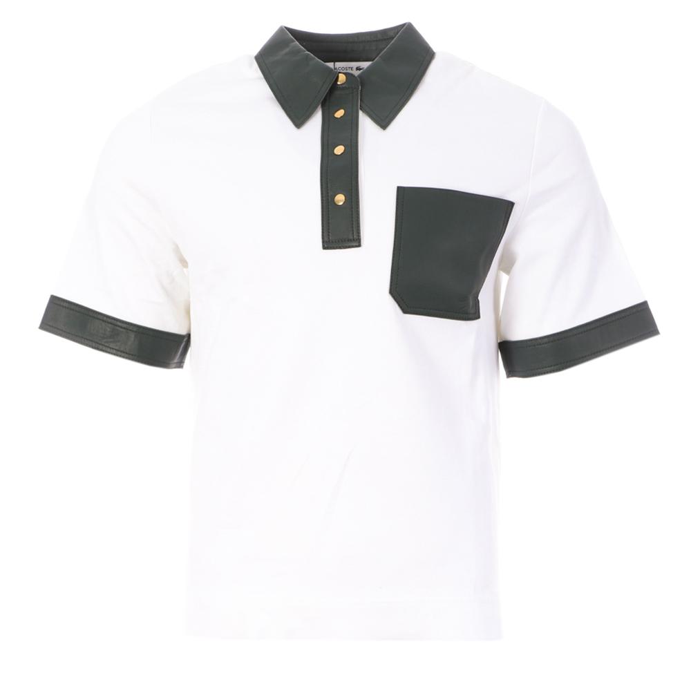 Polo lacoste blanc homme pas cher best sale