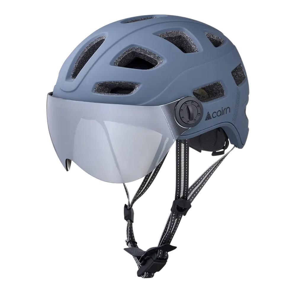 Casque avec visière Gris Adulte Cairn Quartz Visor Led pas cher