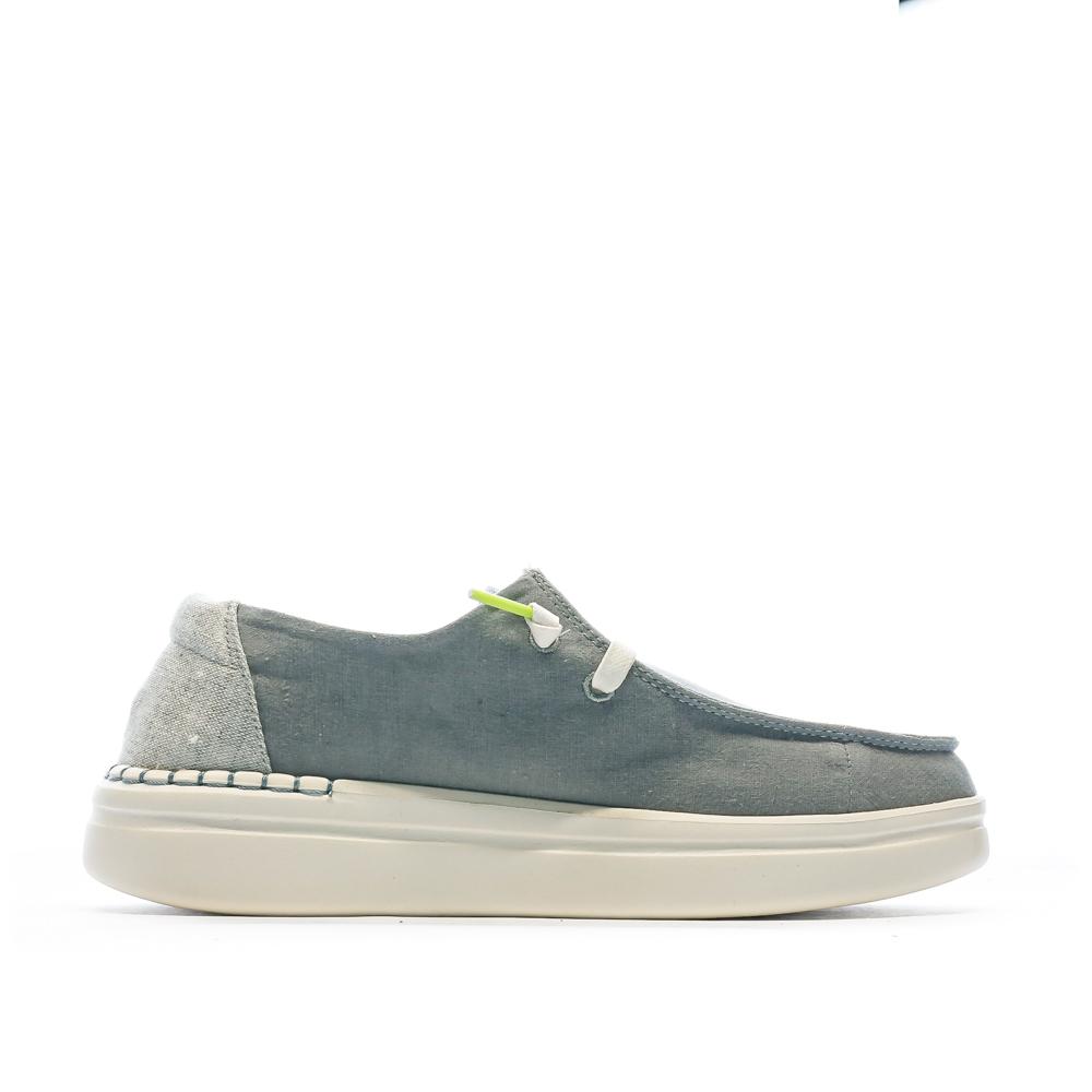 Chaussures Gris/Bleu Femme Hey Dude Wendy Rise vue 2