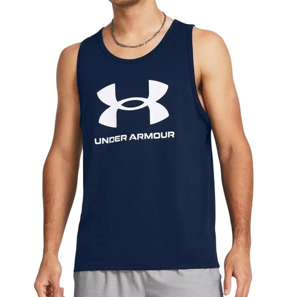 Débardeur Marine Homme Under Armour Tank pas cher