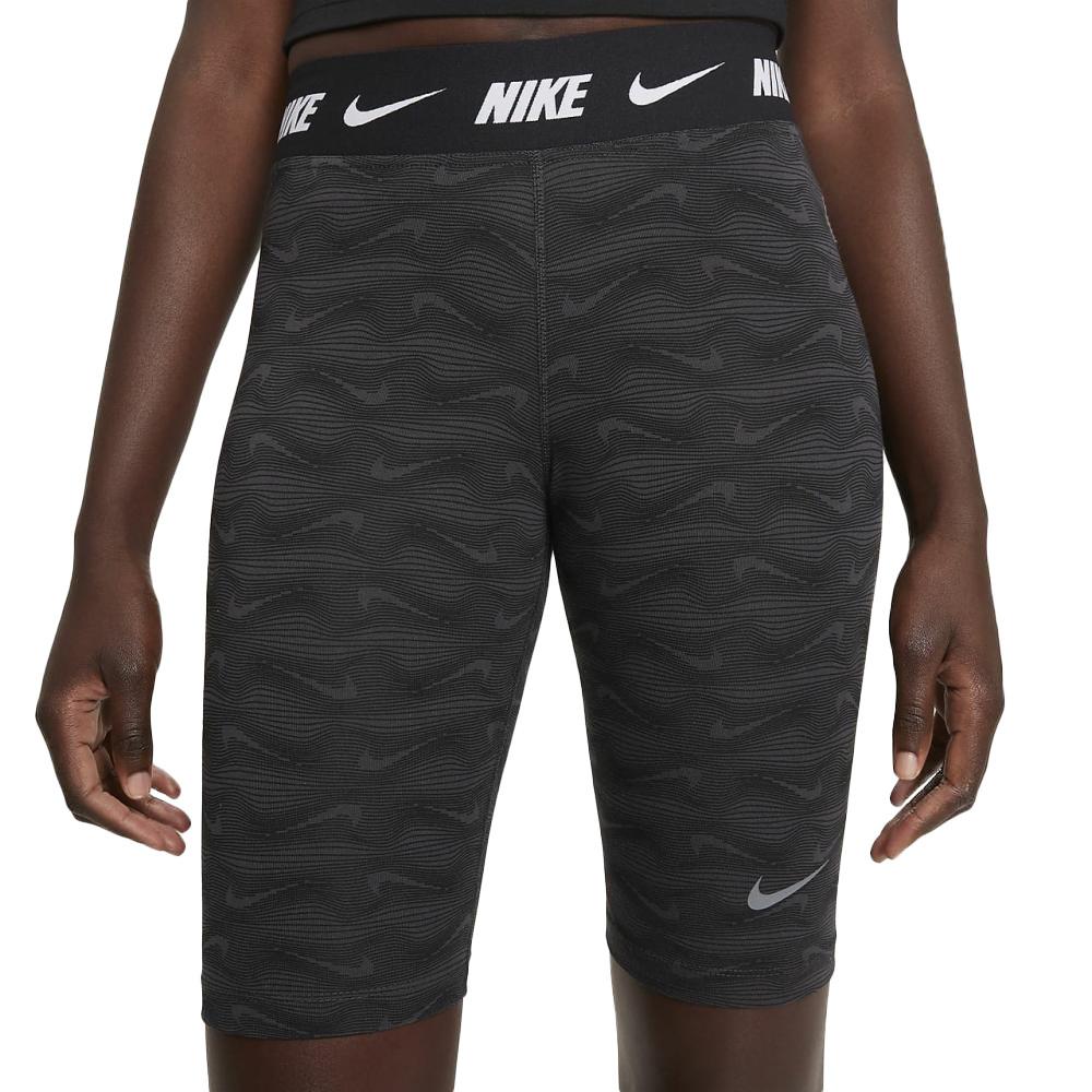 Short Legging Noir Femme Nike Aop Print pas cher