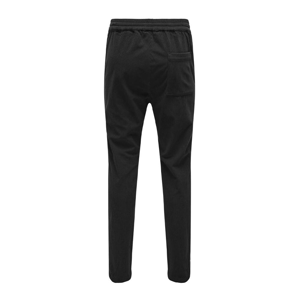 Pantalon Regular Noir Homme Only & Sons Live vue 2