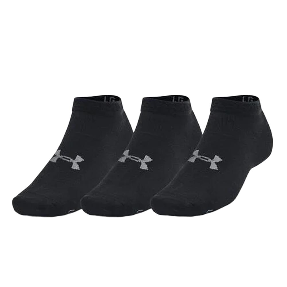 X3 Paire de Chaussettes Noir Under Armour Essential Low Cut pas cher