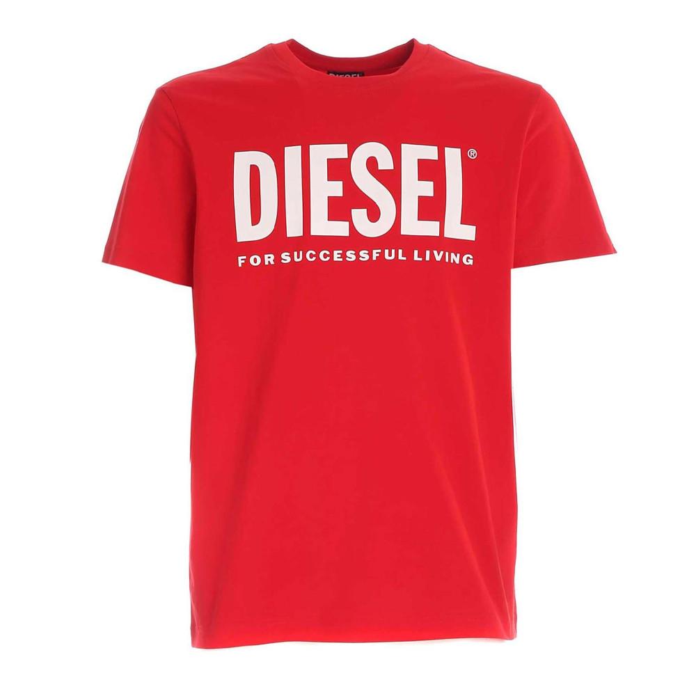 T-shirt Rouge Homme Diesel Diegos pas cher